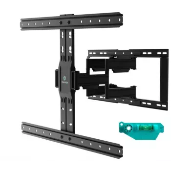Suporte de parede para TV ONKRON SM6L-B para televisores de 32–90 polegadas, preto, inclinação fixa, compatibilidade VESA universal