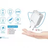 Carregador Alcasa PCA-W003W para dispositivos móveis branco (PCA-W003W)