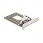 Placa adaptadora M.2 / U.2 interna DELOCK 90854 — PCIe 4.0 (Host: PCIe, saídas: M.2 Key M 110 mm, U.2)