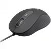 Logitech Signature Wired M520 for Business Rato ótico com fio USB-C Plug-and-Play Windows/Mac/Chrome/PC/laptops - Grafite