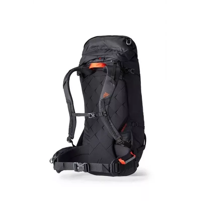 Mochila de montanha Gregory Alpinisto 50 - LAVA preto (M)