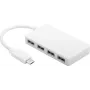 MicroConnect USB3.1CUSB3 adaptador multiporta USB-C, hub com 4x SuperSpeed USB 3.0