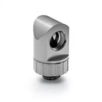 Rotary Tube Fitting 90° BitsPower Artemis — platinium gray, modelo BPM-AT90R-PG