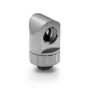 Rotary Tube Fitting 90° BitsPower Artemis — platinium gray, modelo BPM-AT90R-PG