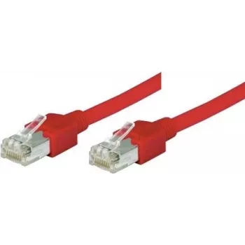 Tecline 71320R cabo de rede Ethernet vermelho