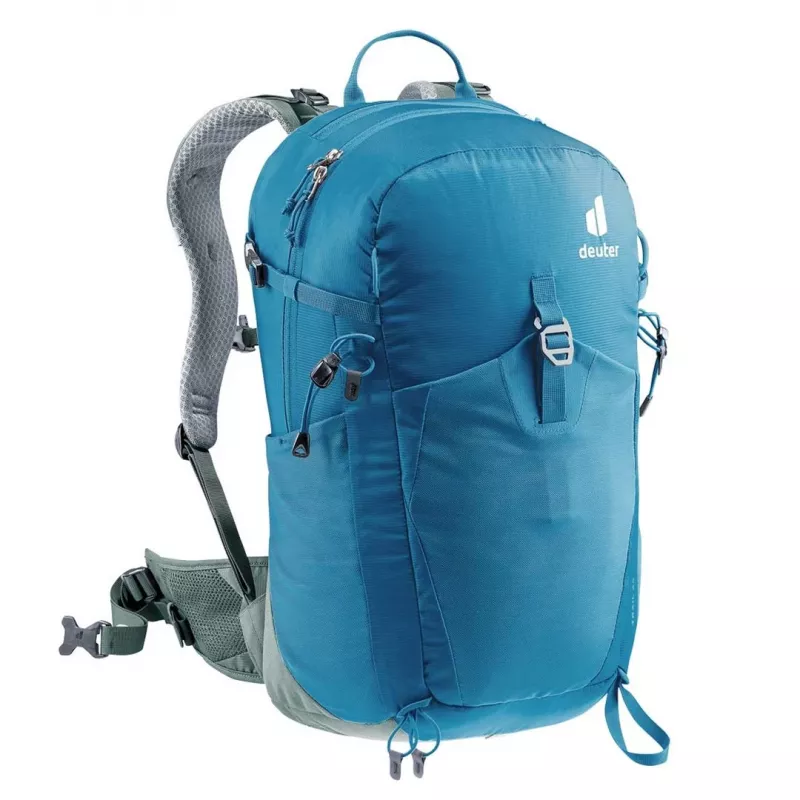 Mochila DEUTER Trail 25 mochila de caminhada diária, 25 L, poliéster, capa de chuva, cinto de cintura