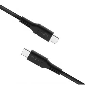 Cabo fixo USB-C para USB-C FIXED FIXDLS-CC2-BK — 2 m, 60 W