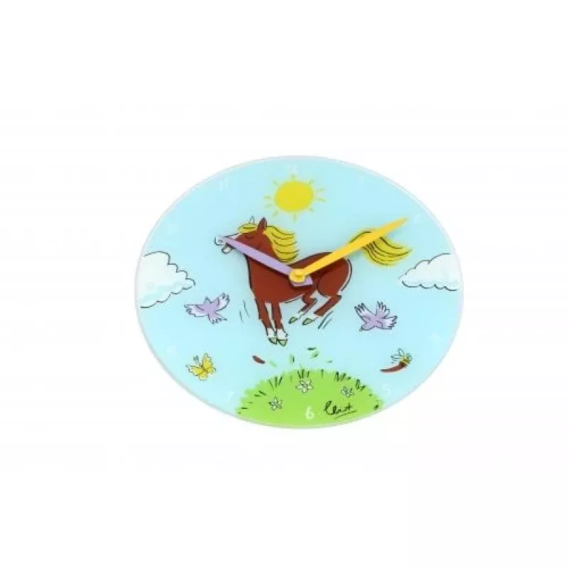 Relógio NeXtime 8812 Jump for joy, Ø30 cm, relógio de parede, azul/multicolor