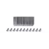 Conjunto de lâminas de substituição para robô corta-relvas Ecovacs GOAT G1, 12 unid. (MBK120001)