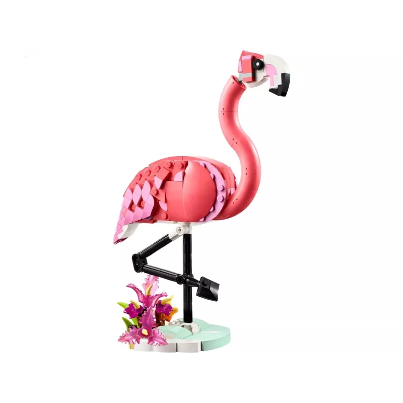 LEGO Creator 3 em 1 Flamingo rosa 31170 conjunto de construção, 288 peças, altura 230 mm, idade recomendada 8+