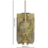 Conjunto de construção COBI Panzer VI Tiger no131 1275 peças