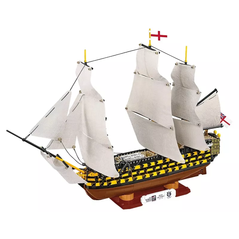 Conjunto de construção Cobi HMS Victory — 2.517 peças, modelo detalhado de navio à vela histórico