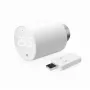 Conjunto de válvula termostática para radiador Shelly Heating Control BLU TRV + BLU Gateway Gen. 3 — M30×1,5, Wi‑Fi, pilhas AA, 78 mm de altura