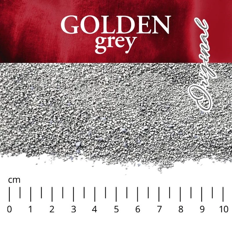 GOLDEN Grau Original - Areia para gatos de bentonite - 7 kg