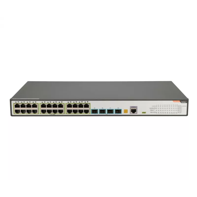Switch gerido FiberHome S4820-28T-X-PE-AC L2/L3 Gigabit Ethernet 24 portas PoE