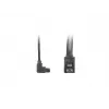 Cabo SATA III LANBERG CA-SASA-13CU-0050-BK 0,5 m, SATA 7 pinos para 7 pinos, 6 Gbit/s, preto