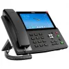 Telefone IP Fanvil X7A preto 20 linhas LCD Wi-Fi