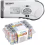Testador de pilhas VOLTCRAFT MS-229 LCD + pilhas alcalinas Conrad energy Mignon conjunto de 24