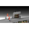 Maquete de navio em plástico REVELL S.S.B. Abraham Lincoln escala 1/253 kit