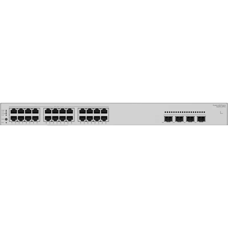 Switch Huawei S220S-24P4J Gigabit PoE, 4x 2.5G SFP 24x PoE, 4x 2.5G SFP