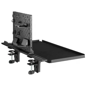 Prateleira de extensão para secretária NanoRS RS174 — prateleira compacta para monitor/peças pequenas, capacidade de carga 20 kg