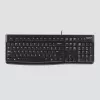 Logitech Desktop MK120 Combo, preto, com fio, layout suíço, 920-002504