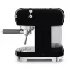 SMEG 50's Style ECF02BLEU máquina de espresso, 15 bar, preta