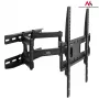 Maclean MC-760 suporte de parede para TV de 26–55 polegadas, VESA 100×100–400×400, máx. 30 kg, inclinação ±15°, distância à parede 7–46 cm, metal, preto
