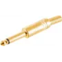 Conector de cabo shiverpeaks BS50600-G 6,3 mm dourado macho