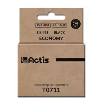Tinteiro Actis KE-711 (substituto Epson T0711, T0891, T1001; standard; 15 ml; preto)