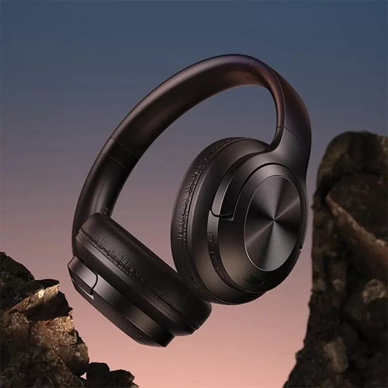 Auscultadores Usams Bluetooth 5.3 Over-Ear Us-yh Series preto/preto TDLYEJYS01