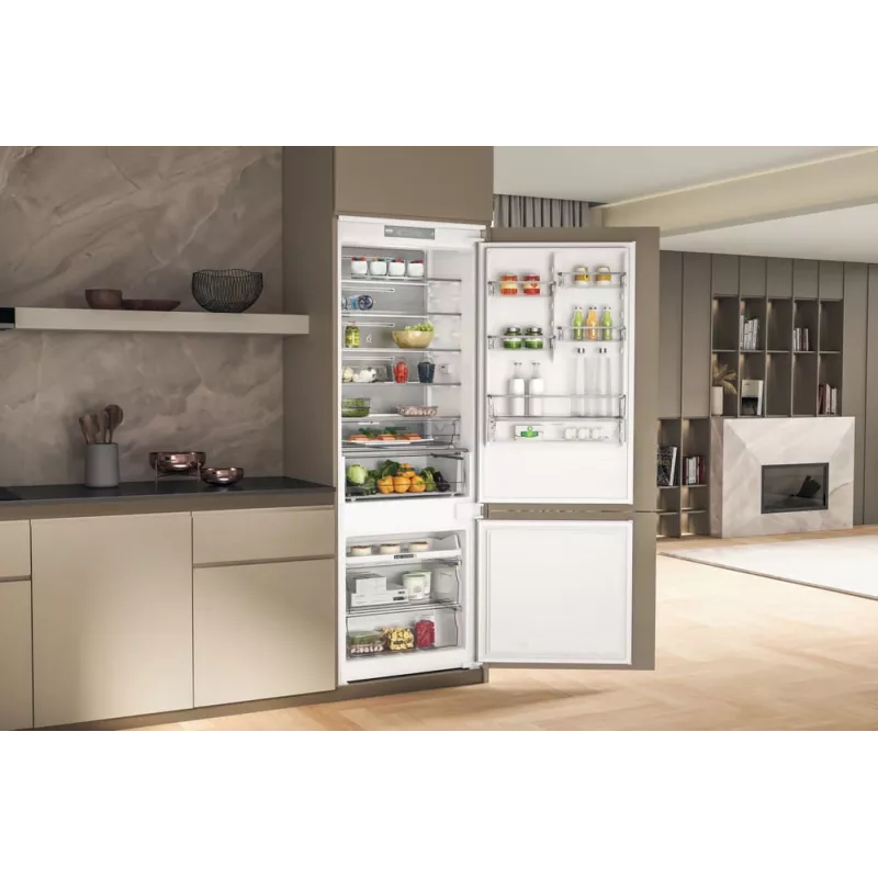 WHIRLPOOL Frigorífico de encastre WH SP70 T121, largura 69 cm, altura 193,5 cm, classe energética E, No Frost