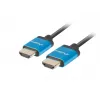 Cabo HDMI LANBERG CA-HDMI-22CU-0018-BK 1,8 m — HDMI Type-A para A, HDMI 2.0, 18 Gbit/s, ARC, banhado a ouro
