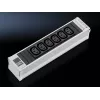 Régua de tomadas para armário de rede Rittal 48,30 cm (19 polegadas) tomada de aparelho IEC C13 10A 7856.080 (7856.080)