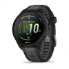 Garmin Forerunner 165 Music relógio desportivo GPS 43 mm, AMOLED 1,2" 390 x 390, 4 GB, bracelete de silicone, perímetro do pulso 126–203 mm, preto/cinzento ardósia (010-02863-30)