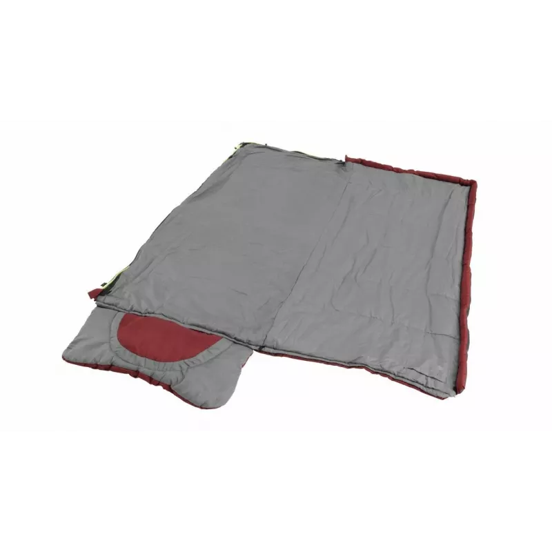 Saco-cama Outwell Contour Junior retangular poliéster 170 cm x 70 cm, vermelho