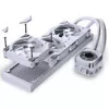 Dissipador de CPU líquido All-in-One PHANTEKS Glacier One 360D30 X2 DRGB 360 mm branco