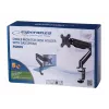 Suporte de mesa para monitor Esperanza ERW019 68,6 cm (27) secretária preto