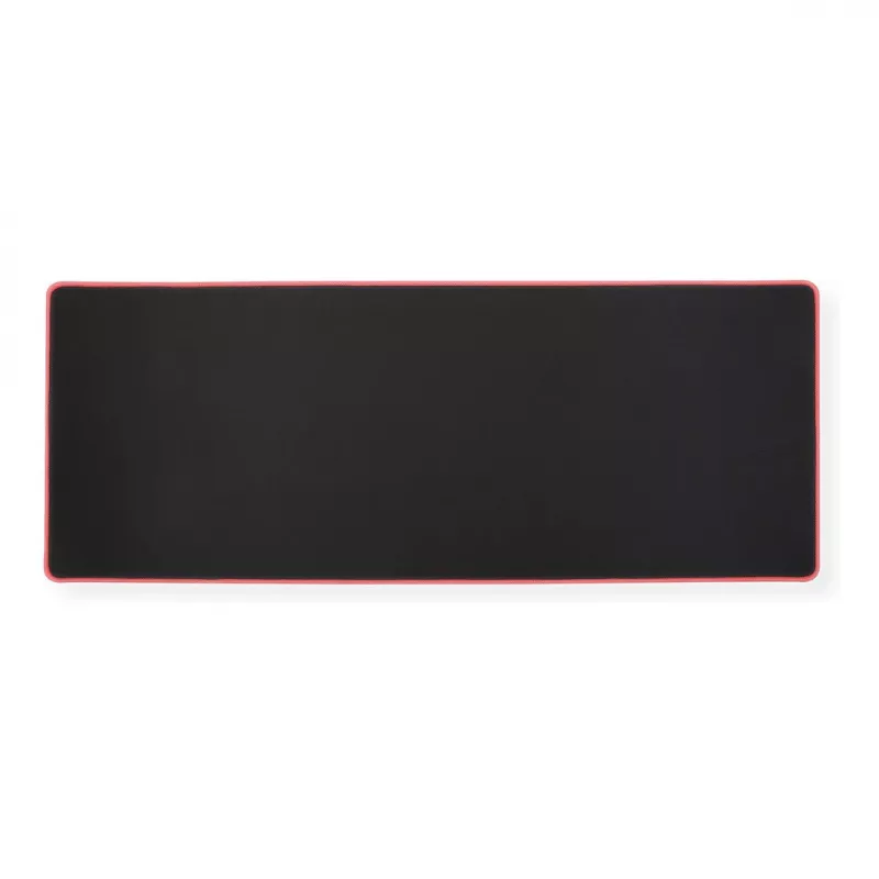 ROLINE Tapete para teclado e rato - Preto, Vermelho