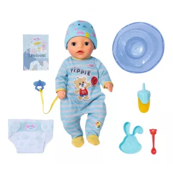 Boneca ZAPF BABY born Little Boy 36 cm modelo 835692-116721