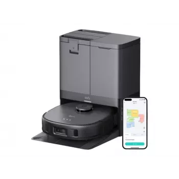 Anker Eufy | robô aspirador | X10 Pro Omni | húmido e seco | duração de funcionamento (máx.) 180 min | 5200 mAh | capacidade do depósito 2,5 L | 8000 Pa | preto