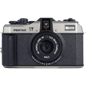 Máquina fotográfica compacta de filme Pentax 17 35 mm Sor
