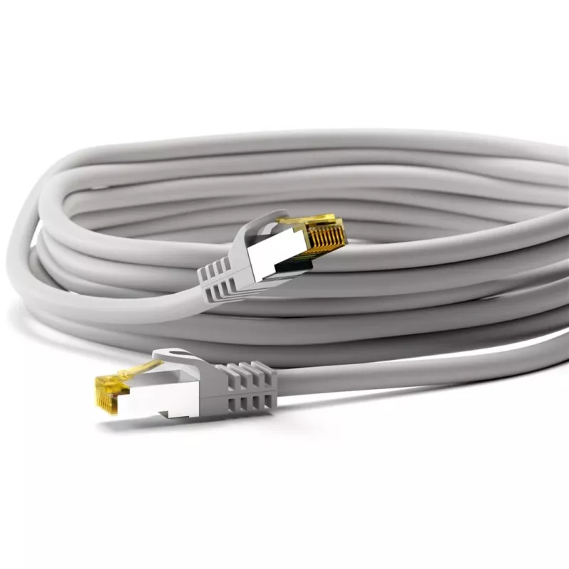 Cabo patch Ethernet Wentronic 91585 cinzento