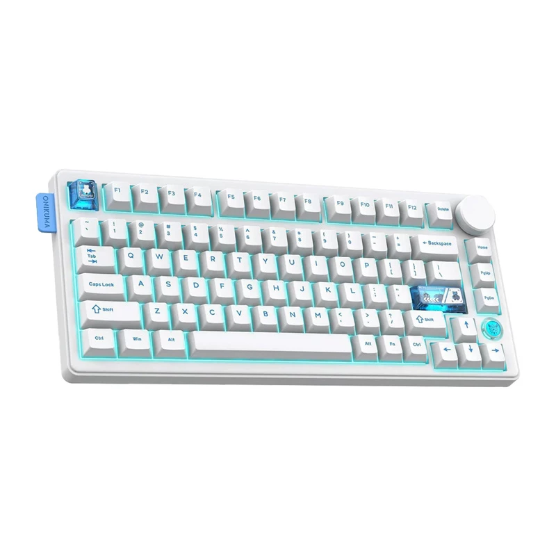ONIKUMA MT706 teclado, branco, QWERTY