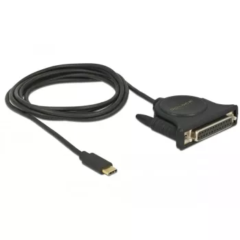 Cabo paralelo DeLOCK 62980 preto 1,8 m