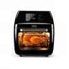 Fritadeira de ar quente Black & Decker BXAFO1200E — 12 L, 1700 W, controlo tátil, 40–200°C, espeto rotativo, assar e fritar