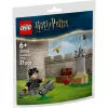 LEGO Harry Potter Conjunto 30706 Aula de Quidditch com minifiguras de Harry e Draco