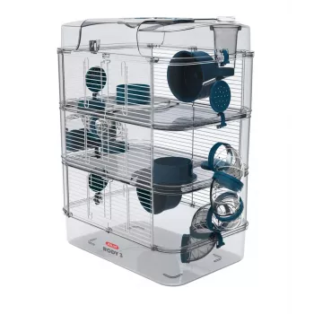 Gaiola ZOLUX RODY3 TRIO cor azul