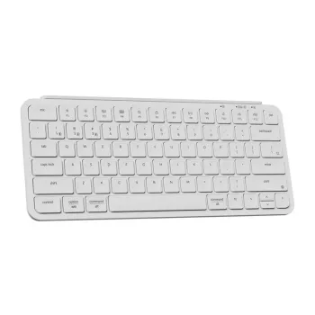 Teclado Keychron B1P-K8 75 % mecânico USB RF Wireless Bluetooth marfim