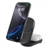 Carregador de interior Belkin UltraCharge 25w Qi2 2em1 magnético USB-C preto redondo